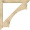 Ekena Millwork Westlake Traditional Rough Sawn Bracket w/ Offset Brace, Douglas Fir, 6"W x 44"D x 44"H BKT0604X44X44WTL01RDF - alternate 4